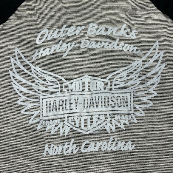 Harley Davidson Shirt Womens Extra Small Long Sleeve Crewneck Motorcycle Riding - Picture 4 of 5